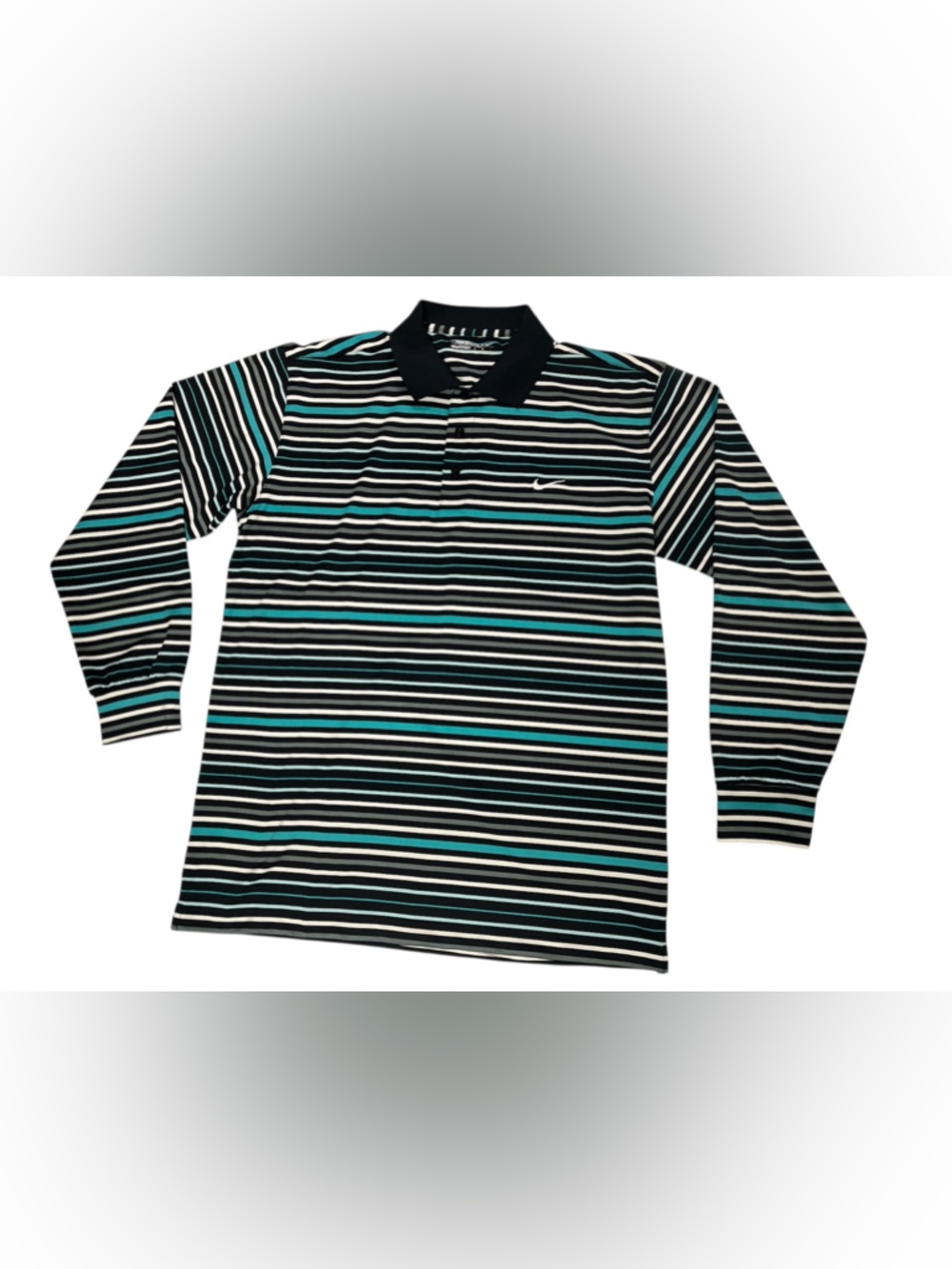 Nike golf dri fit long sleeve 1/4 button up long sleeve